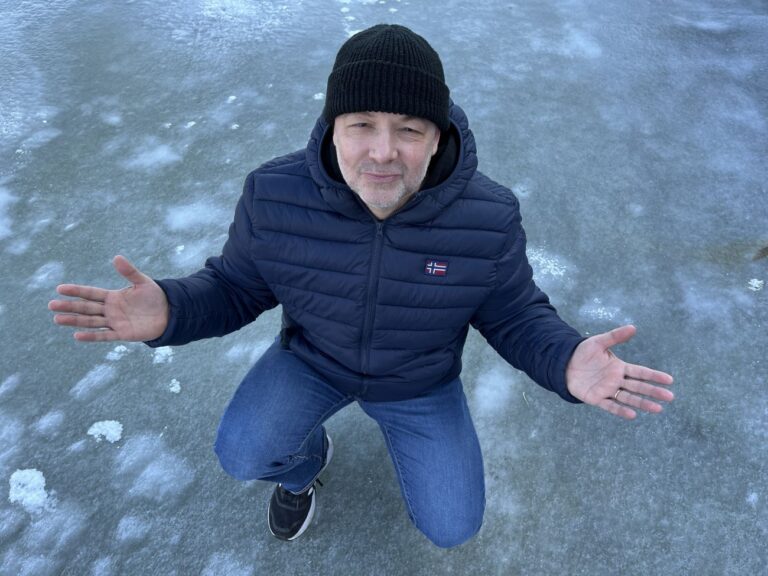 Dirk Brauns auf dem Eis